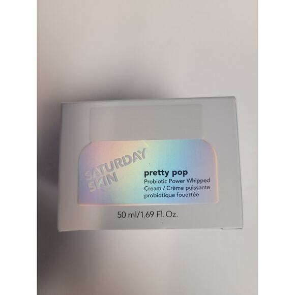 Saturday Skin Pretty Pop Probiotic Power Whipped Cream 50 ml NEW - Picture 2 of 8